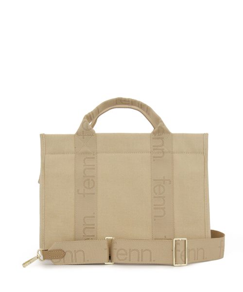 Toffee Canvas Bag that's made from quality thick canvas and with two outside pockets