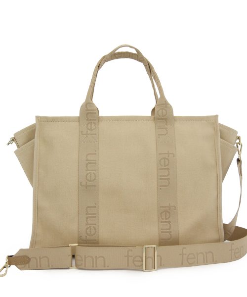 Toffee Canvas Bag are made from quality thick canvas and the new tote comes with two outside pockets