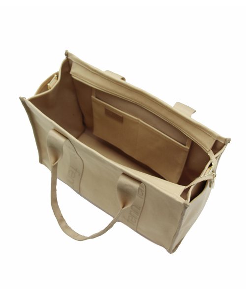 Toffee Canvas Bag are made from quality thick canvas and the new tote comes with two outside pockets