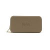 Stone Wallet made from vinyl with a canvas interior, and has space for 8 cards