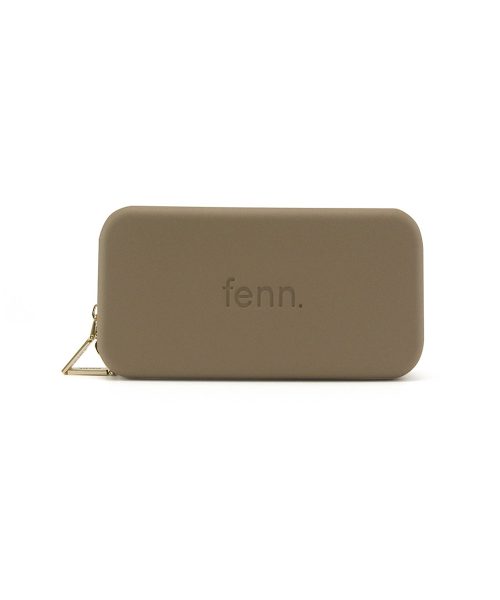 Stone Wallet made from vinyl with a canvas interior, and has space for 8 cards