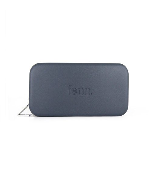 Denim Wallet made from vinyl with a canvas interior, and has space for 8 cards