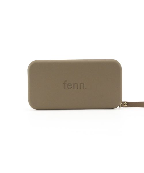 Stone Wallet made from vinyl with a canvas interior, and has space for 8 cards