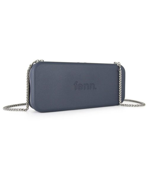 Denim Wallet made from vinyl with a canvas interior, and has space for 8 cards
