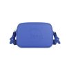 Klein Blue Sling Bag with an outside zip and inside pouch, it's water resistant and has an adjustable strap