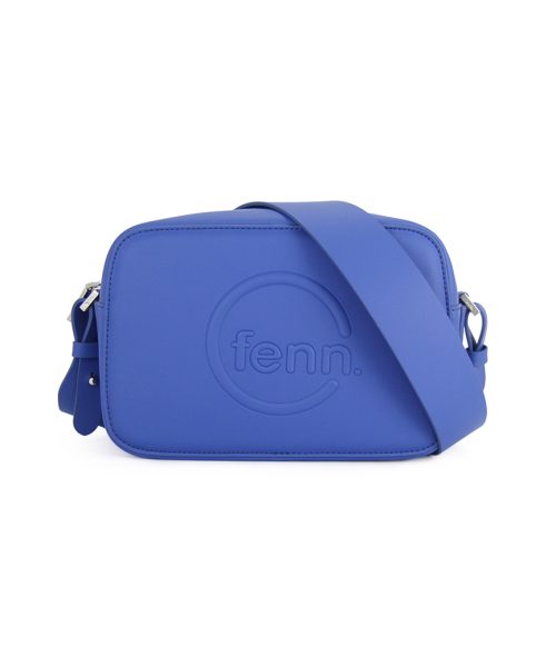 Klein Blue Sling Bag with an outside zip and inside pouch, it's water resistant and has an adjustable strap