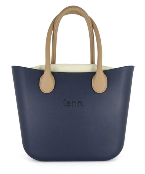 This Black Tote Bag features a stunning vinyl exterior that exudes sophistication while the handles and inners are interchangeable