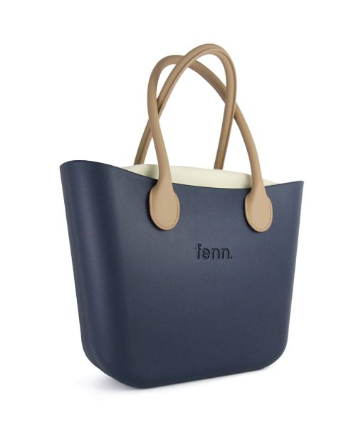 This Black Tote Bag features a stunning vinyl exterior that exudes sophistication while the handles and inners are interchangeable