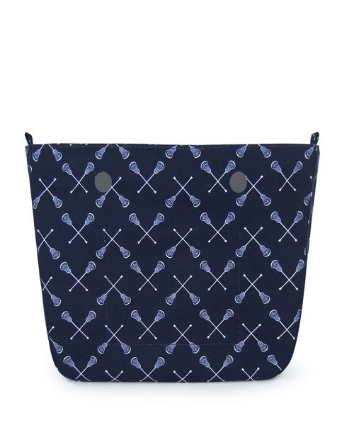 Original Collection Inners - Navy - Patern Inner - Silver Handle