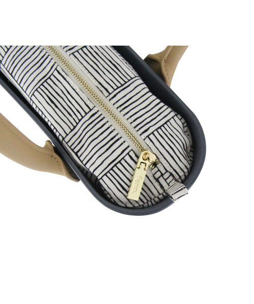 Denim Mini Tote Bag with interchangeable handles and an inner made of canvas