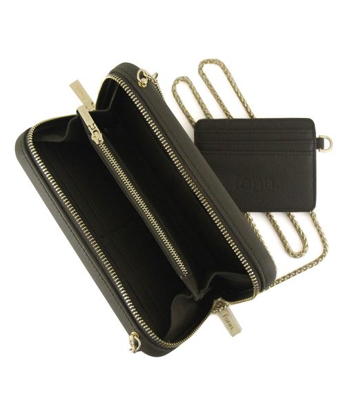 Army Green Wallet made from vinyl with a canvas interior, and has space for 8 cards