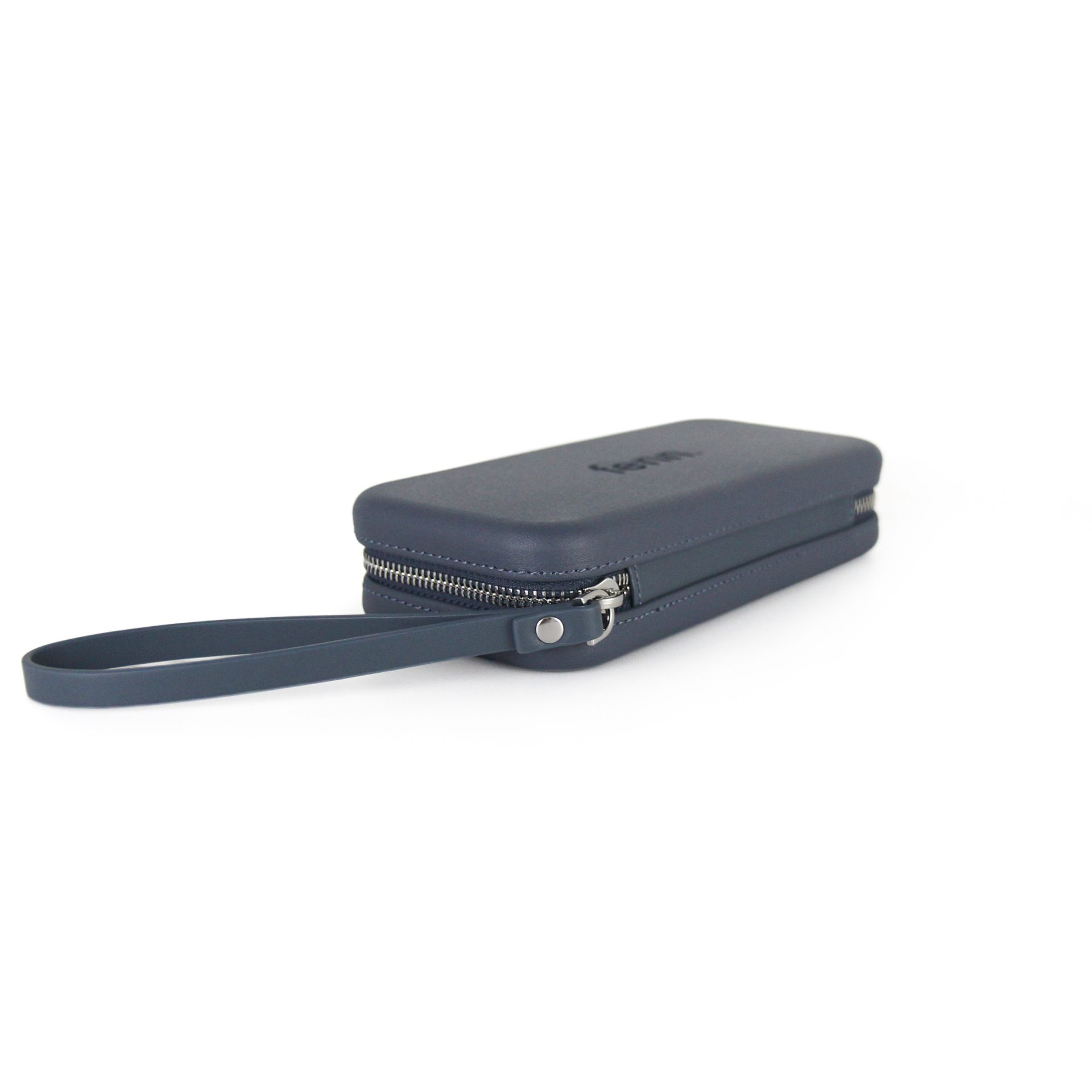 FENN015-008-3 Denim Wallet made from vinyl with a canvas interior, and has space for 8 cards